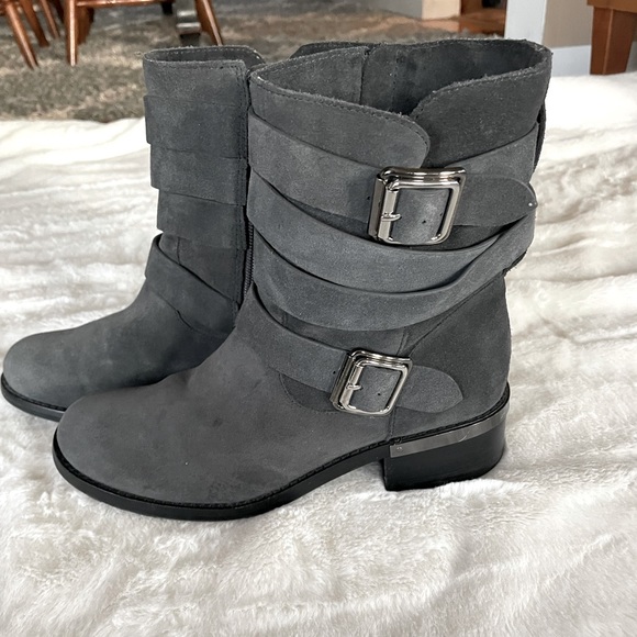 Vince Camuto Webey Moto Boots - Picture 6 of 9